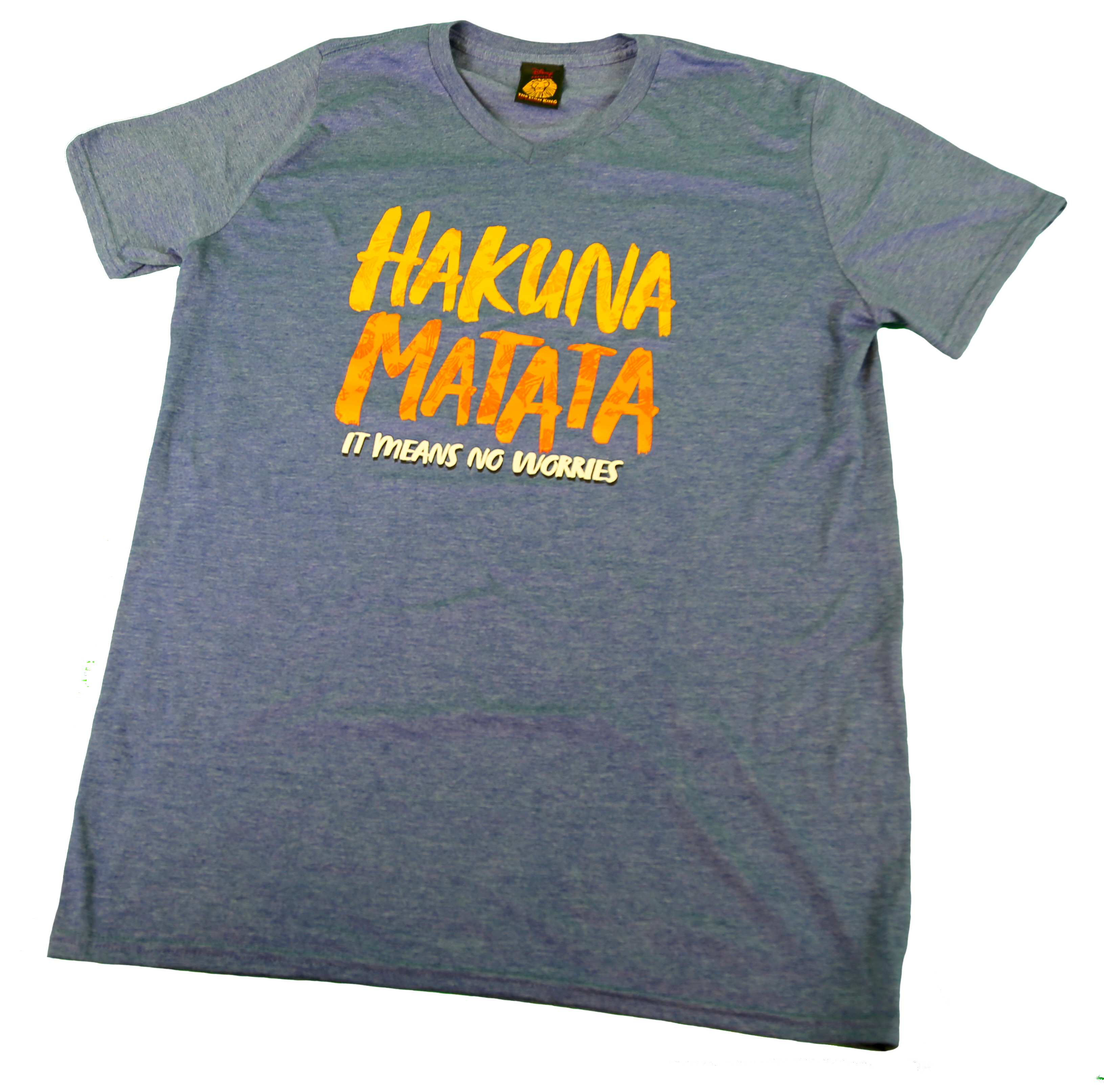 FengY Hakuna Matata Lion-King T Shirt Crewneck T-Shirt Short-Sleeve Cotton 